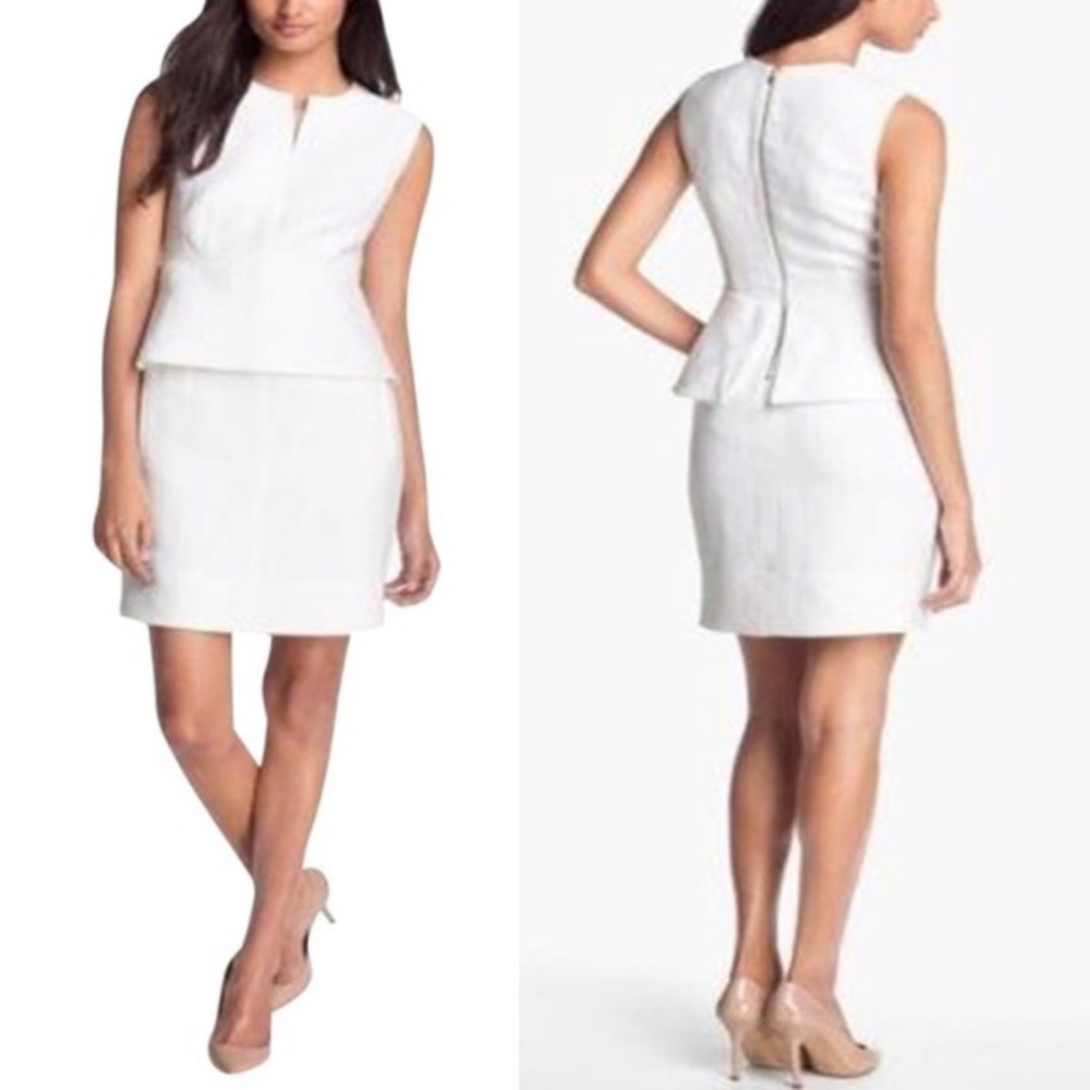 DIANE VON FURSTENBERG Delian Peplum Dress.